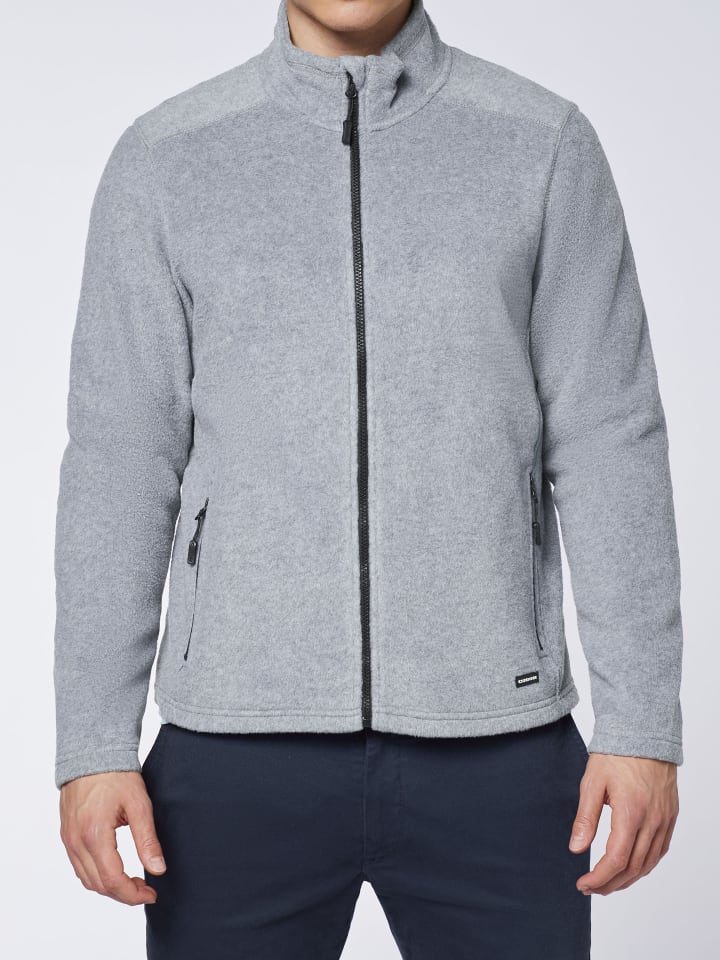 Chiemsee Fleece-Jacke in Grau günstig kaufen