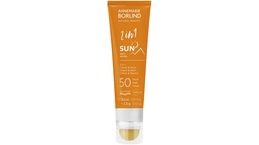 ANNEMARIE BÖRLIND 2 in 1 Sonnen-Creme & Stick LSF 50 30 ml