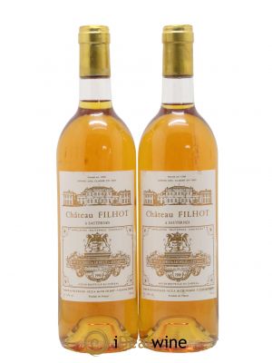Château Filhot 2ème Grand Cru Classé  1990 - Lot de 2 Bouteilles