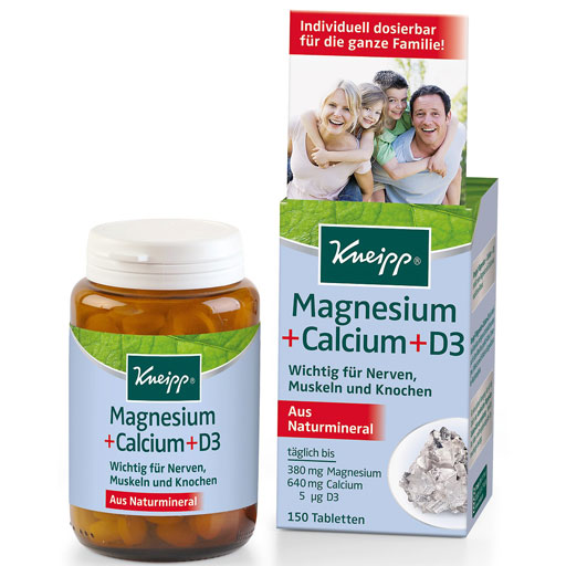 KNEIPP Magnesium Calcium Tabletten  150 St  Tabletten
