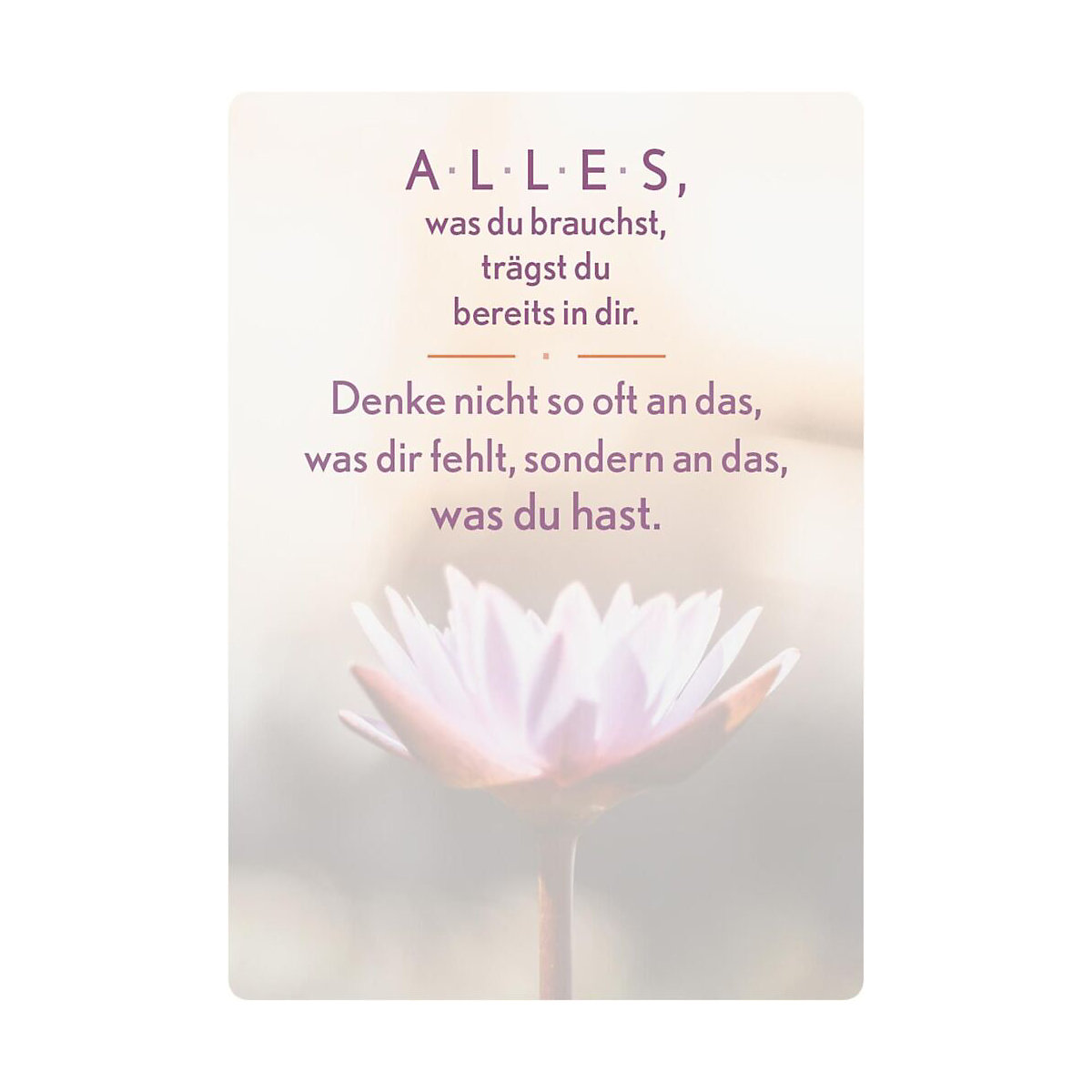 Glücksmantras für Alltagsheldinnen