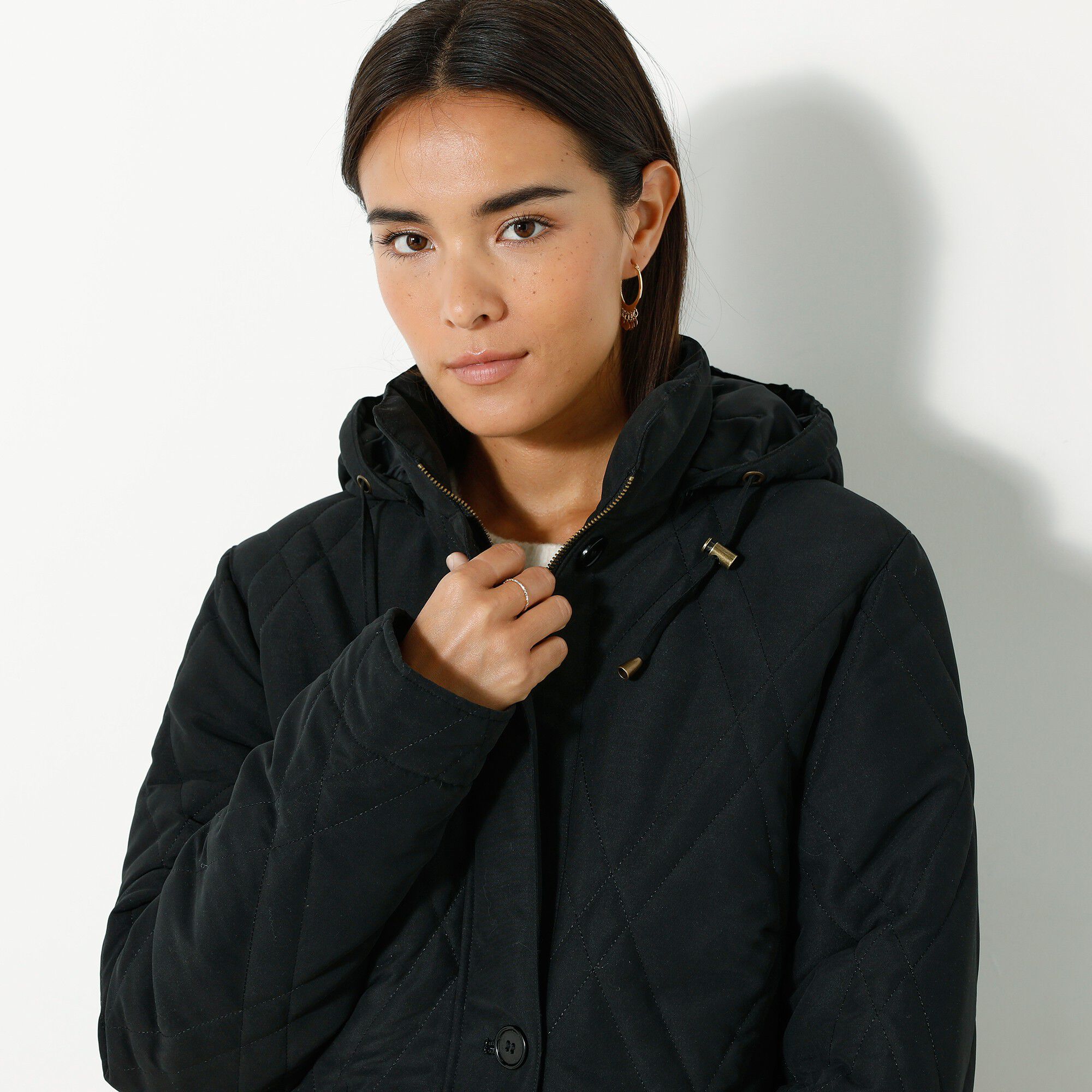 Parka matelassée microfibre