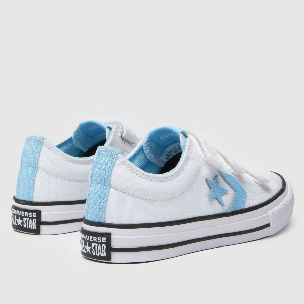 Converse fehér és kék Star Player 76 V Junior tornacipő