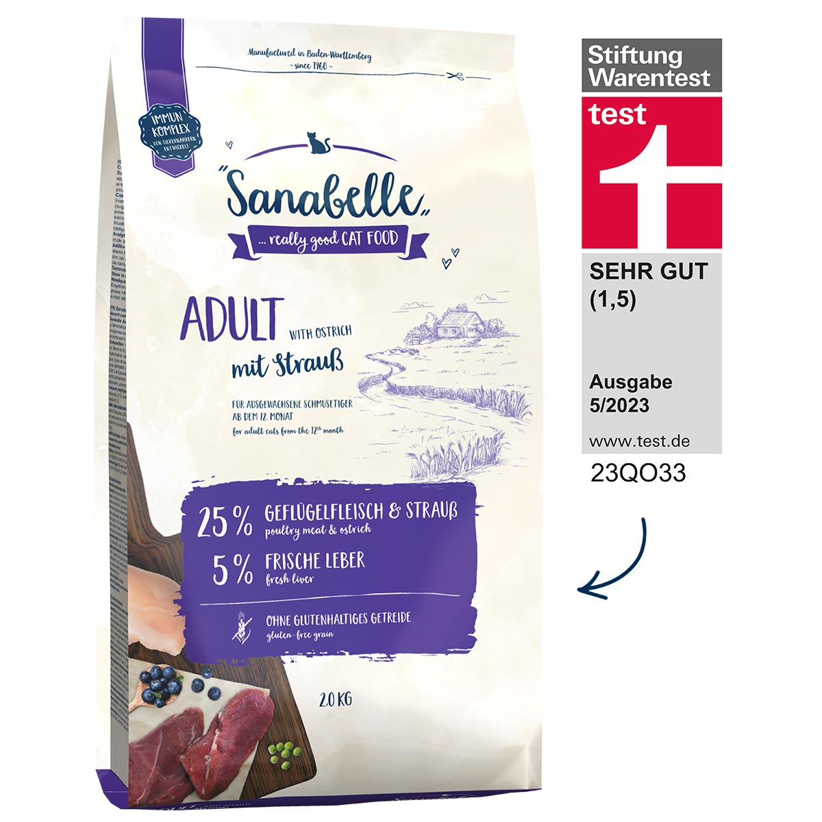 Sanabelle Adult Strauß günstig kaufen