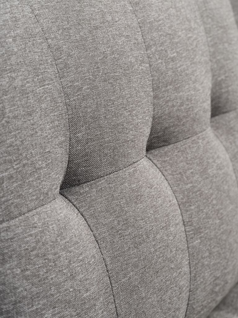 FALSLEV 3-seter FALSLEV sofa i grått stoff