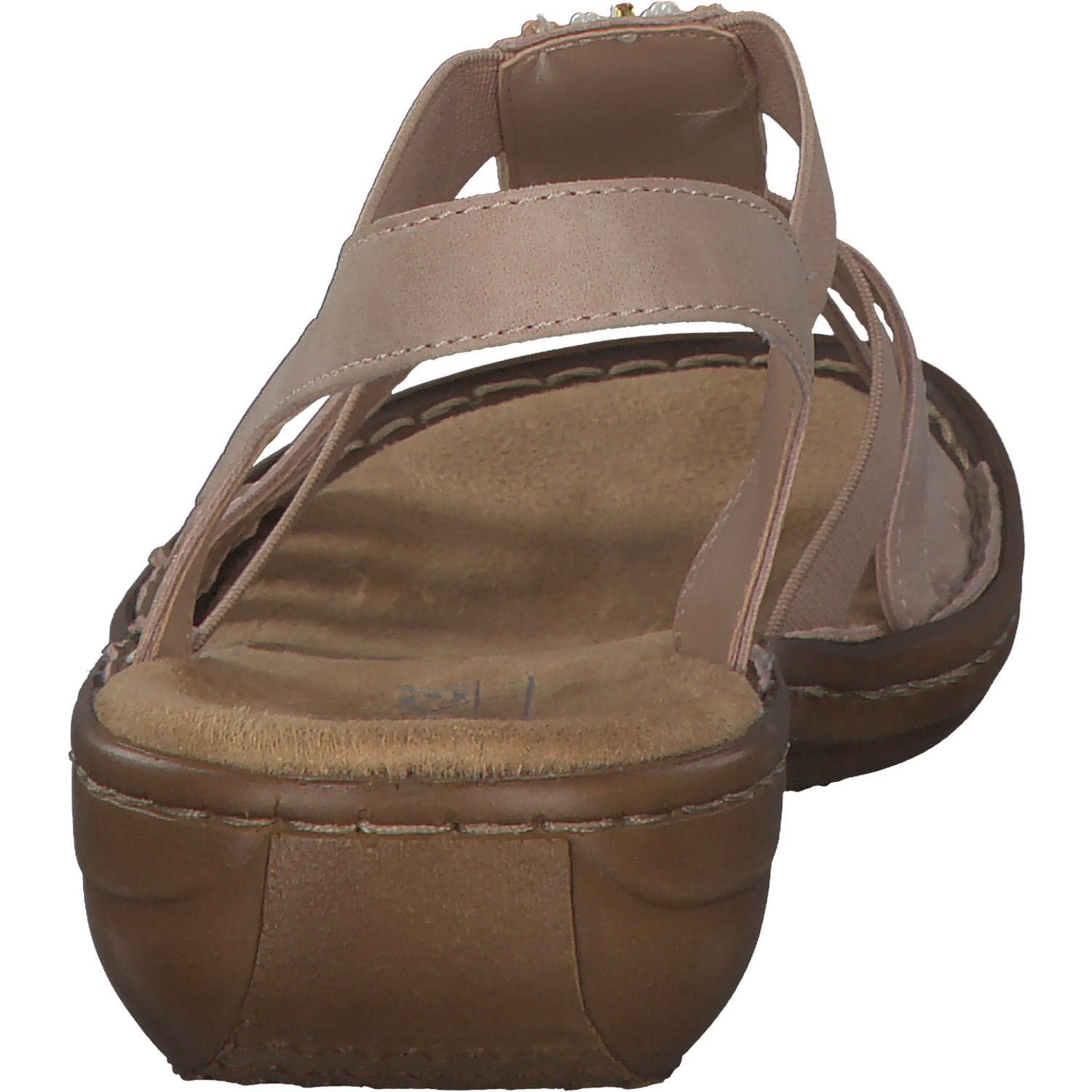Rieker 60852, Klassische Sandalen, Damen, Beige