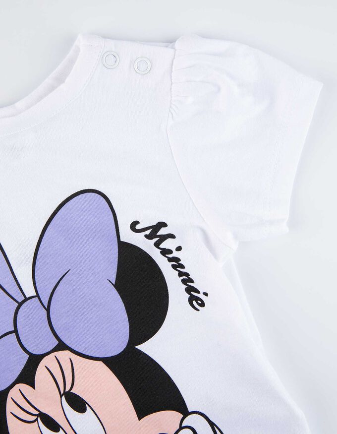 Set aus T-Shirt, Hose und Lätzchen - Minnie Mouse