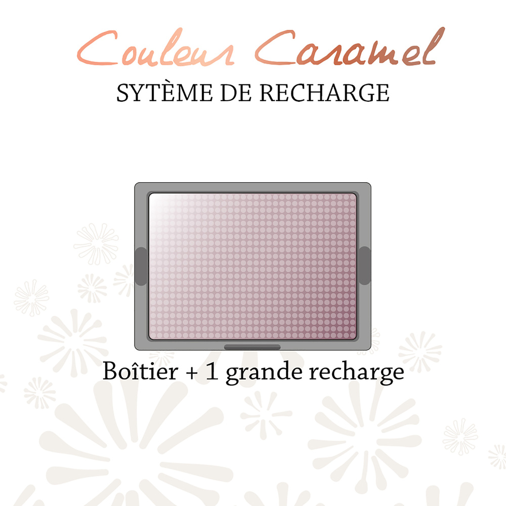 Couleur Caramel Recharge Poudre compacte Recharge Poudre compacte
