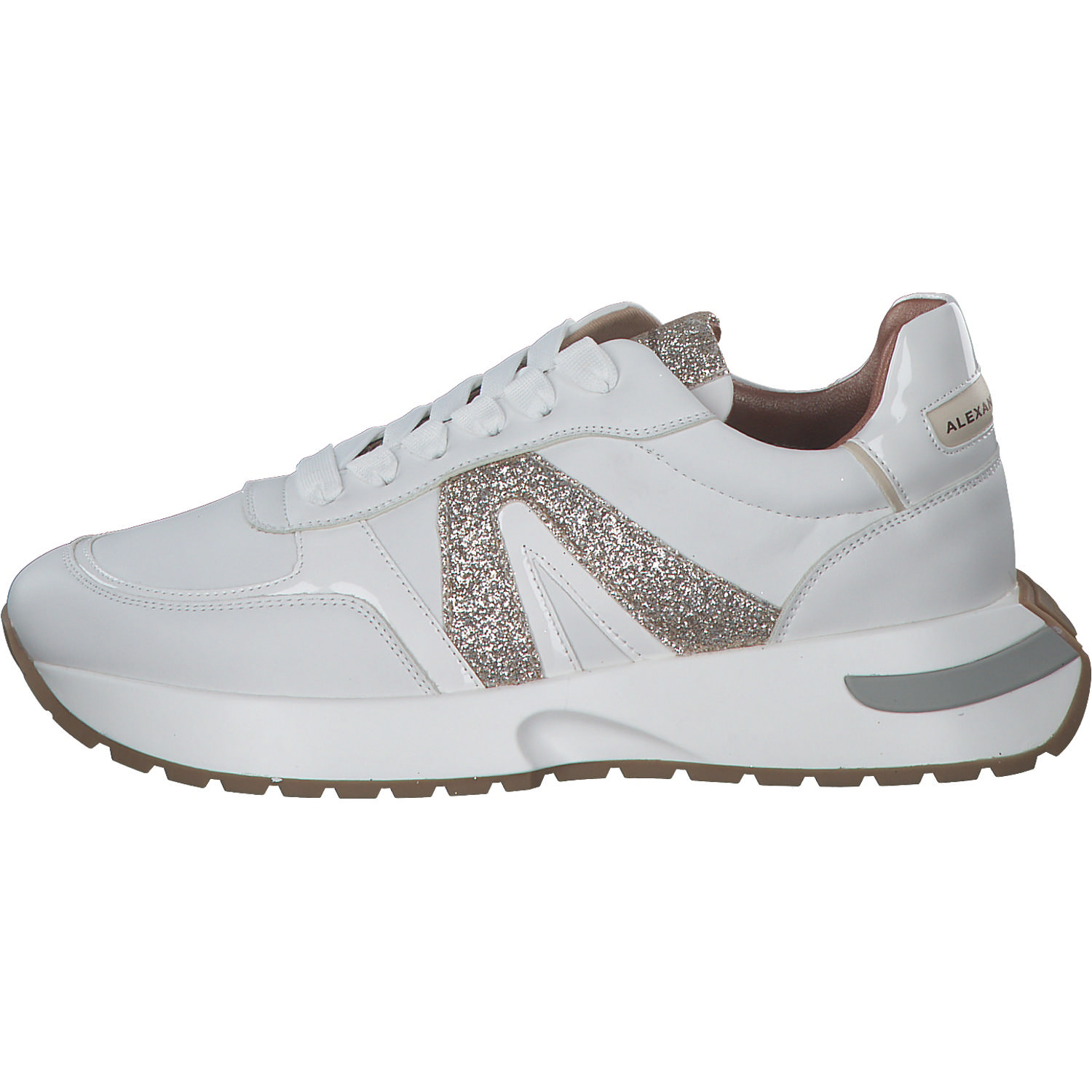Alexander Smith Hyde AW S2D, Sneakers Low, Damen, weiss