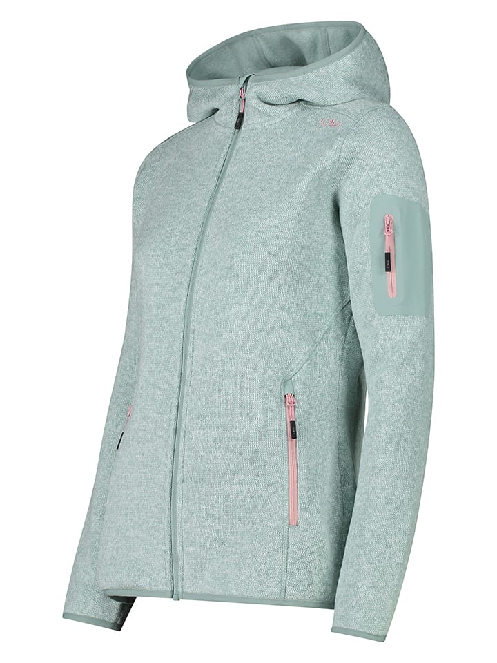 CMP Fleecejacke in Türkis günstig kaufen