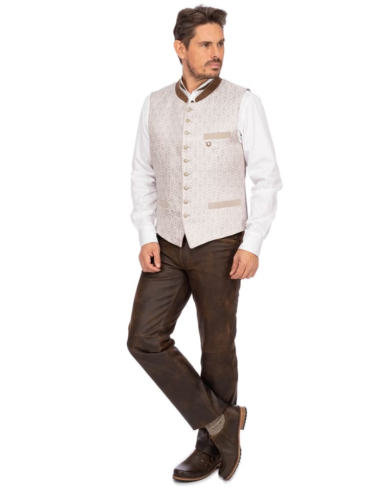 KRÜGER Trachtenweste 953162 in beige günstig kaufen