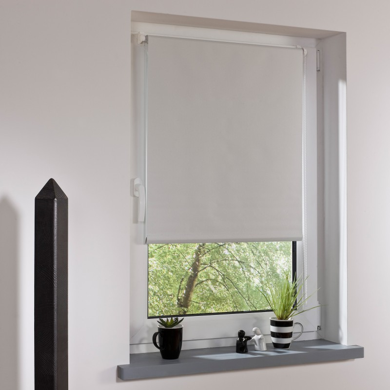 Powertec Bella Casa Klemmfix-Rollo, ca.150x60cm, Weiß