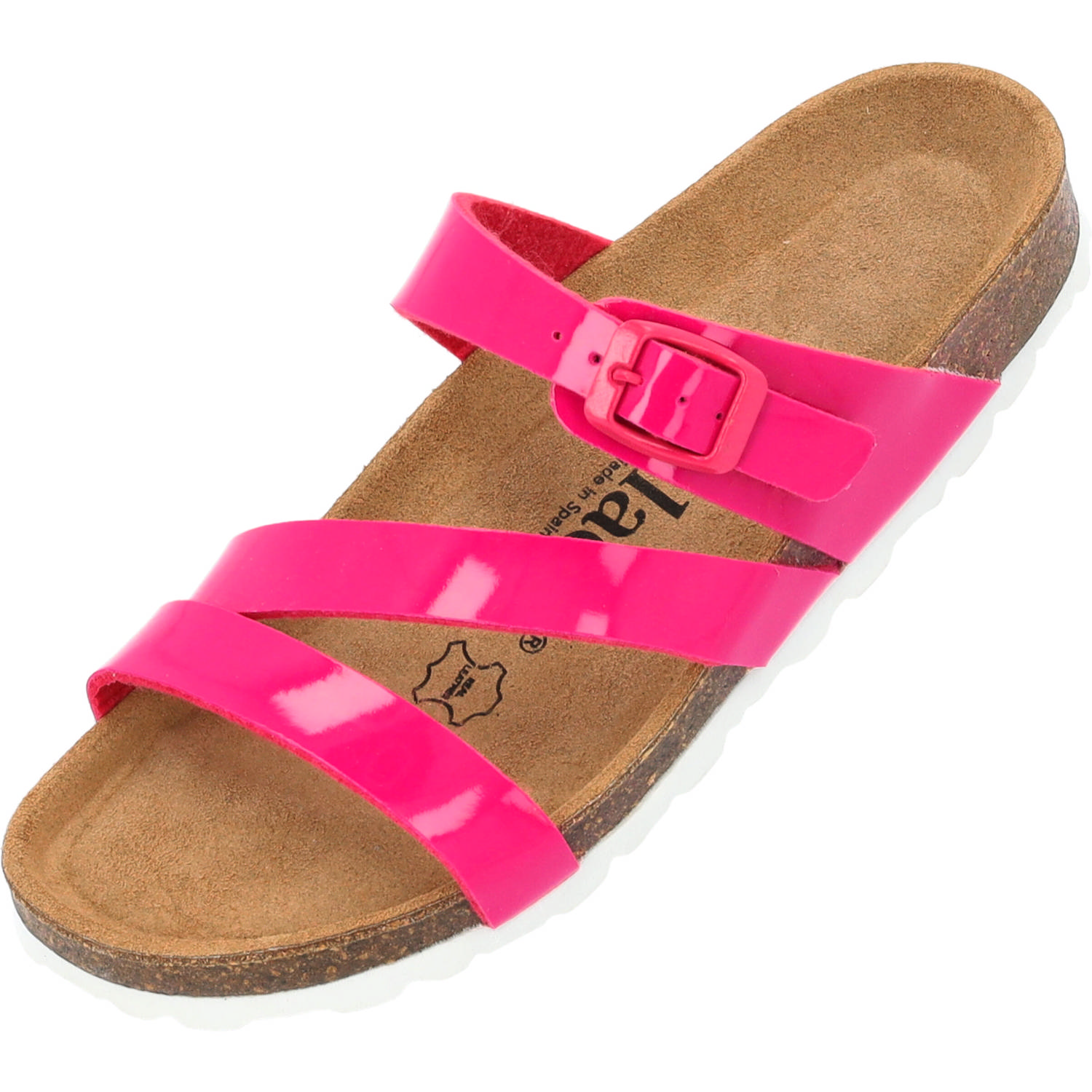 Palado Ikaria Lack, Pantoletten, Damen, Pink