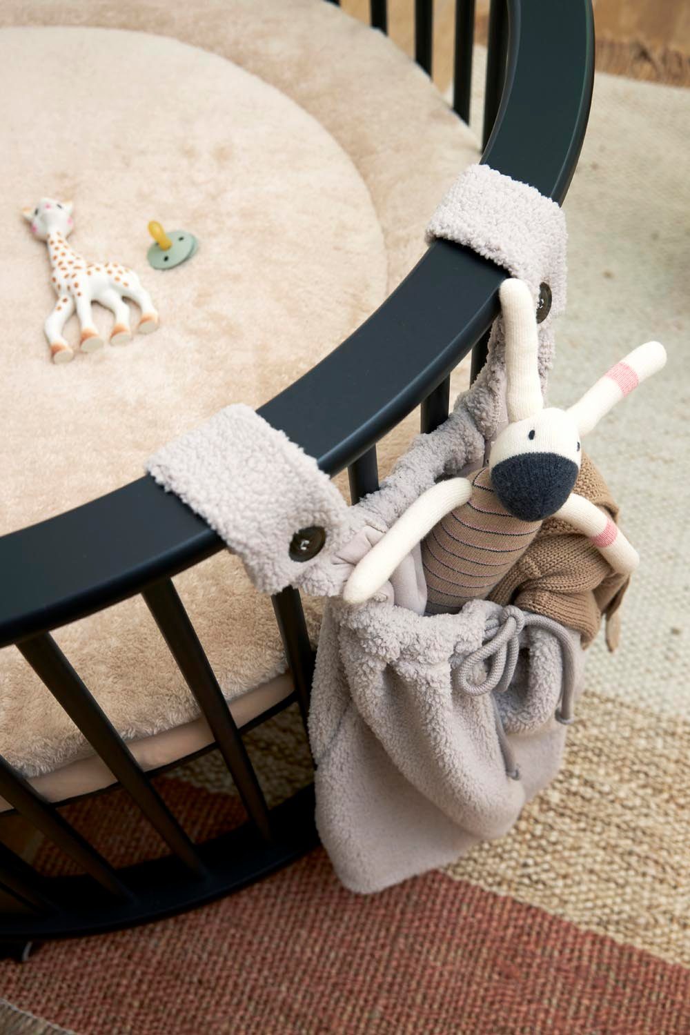 Meyco Baby Betttasche Teddy Greige (1-tlg)