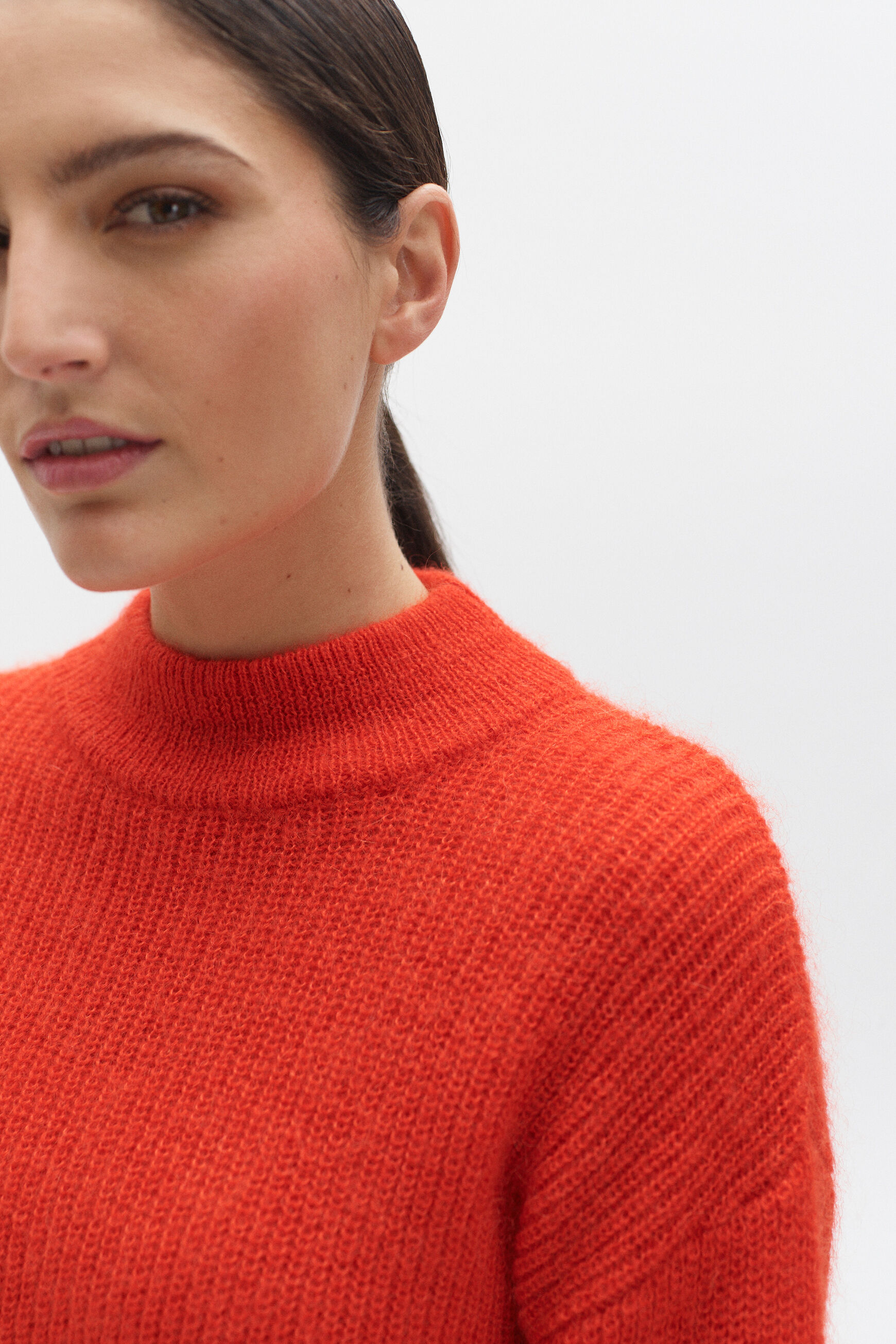 pull masha orange femme