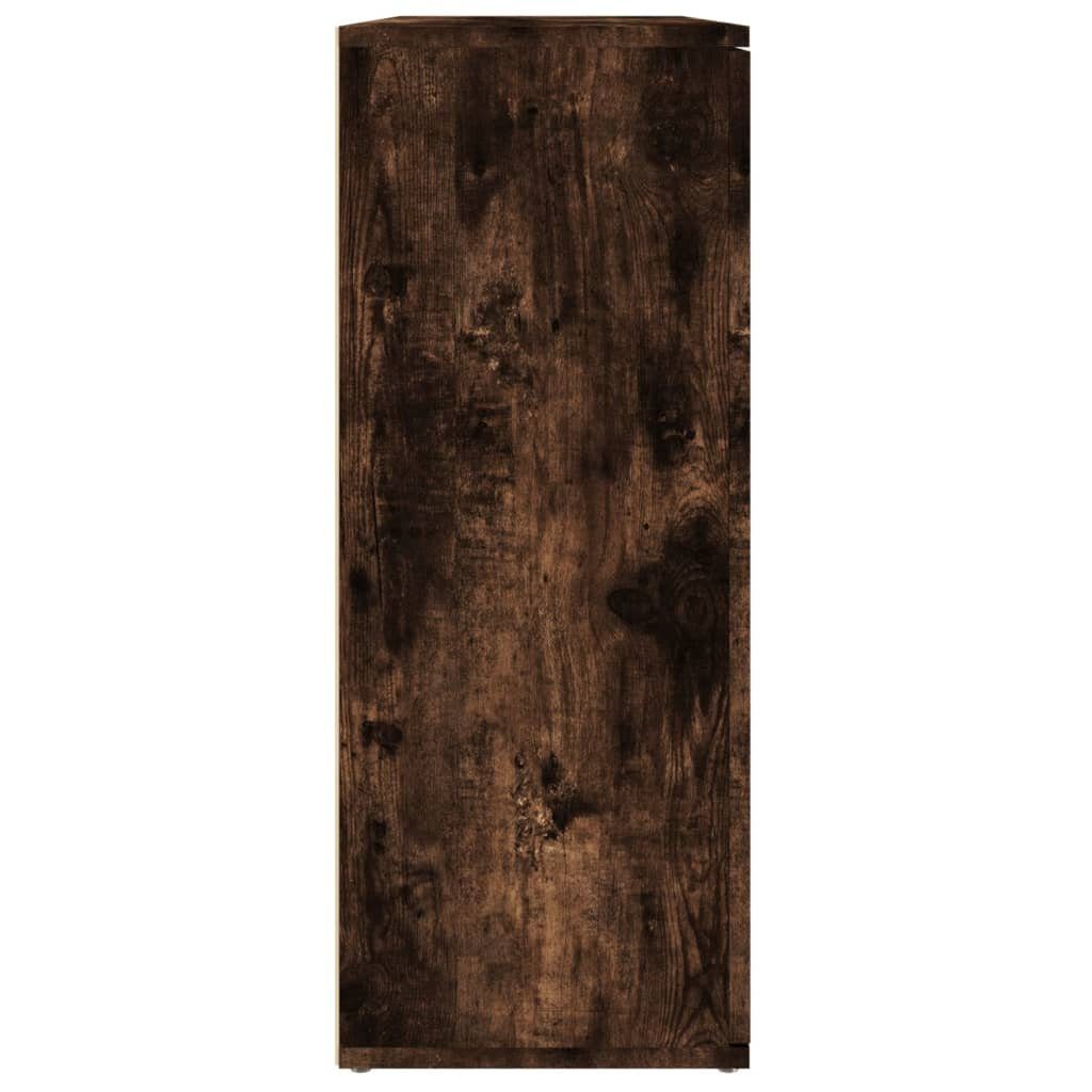 vidaXL Sideboard Sideboard Räuchereiche 91x29,5x75 cm Holzwerkstoff (1 St)