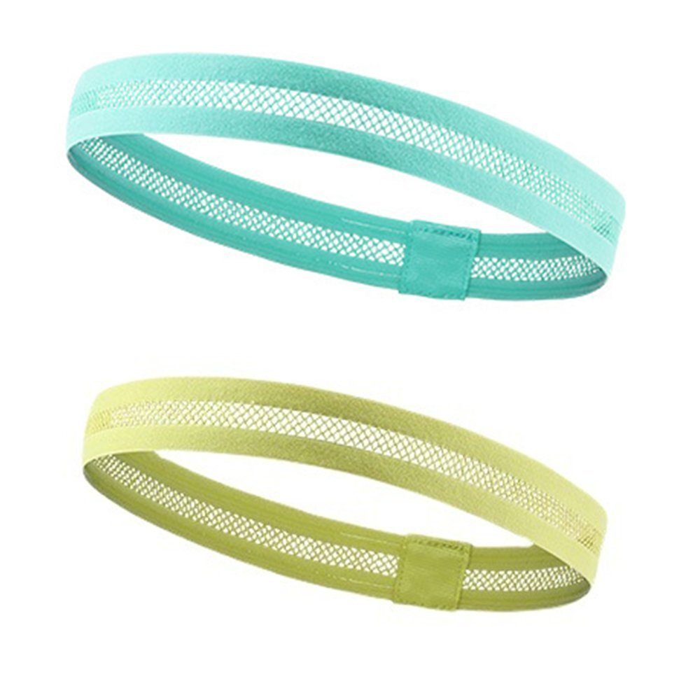 aikidio Schweißband Sport Stirnband Dünn,Anti-Rutsch Haarband,Unisex Elastisch Stirnbänder