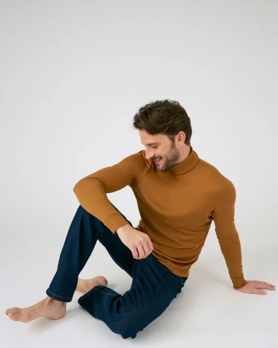 Tee-shirt fine côte manches longues Thermolactyl