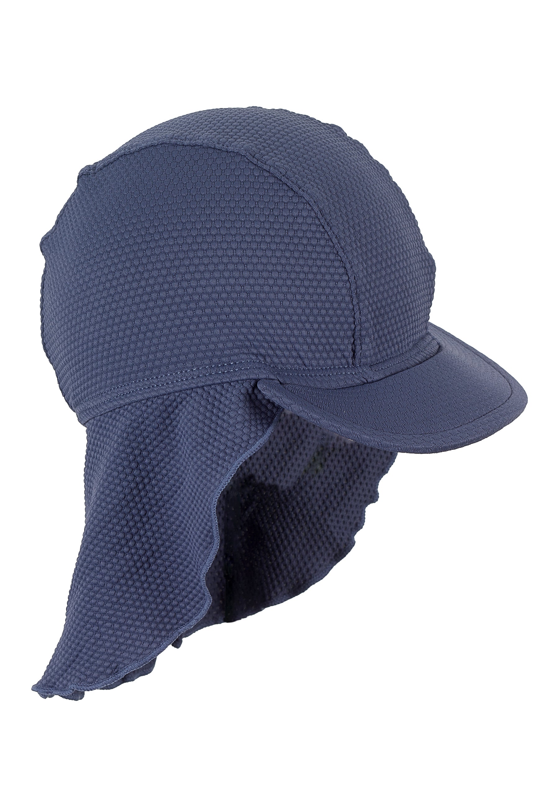 Schirmmütze mit Nackenschutz aus Strukturmaterial