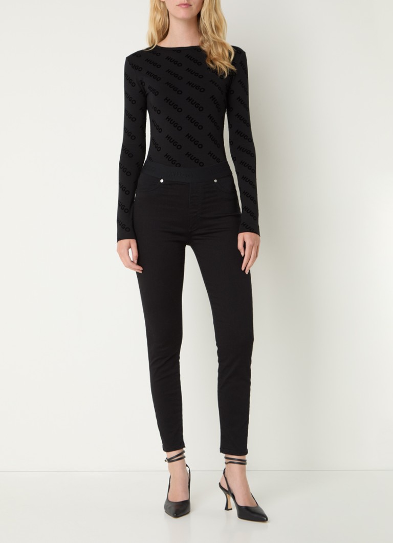 Body HUGO BOSS Vlocky con logo stampato