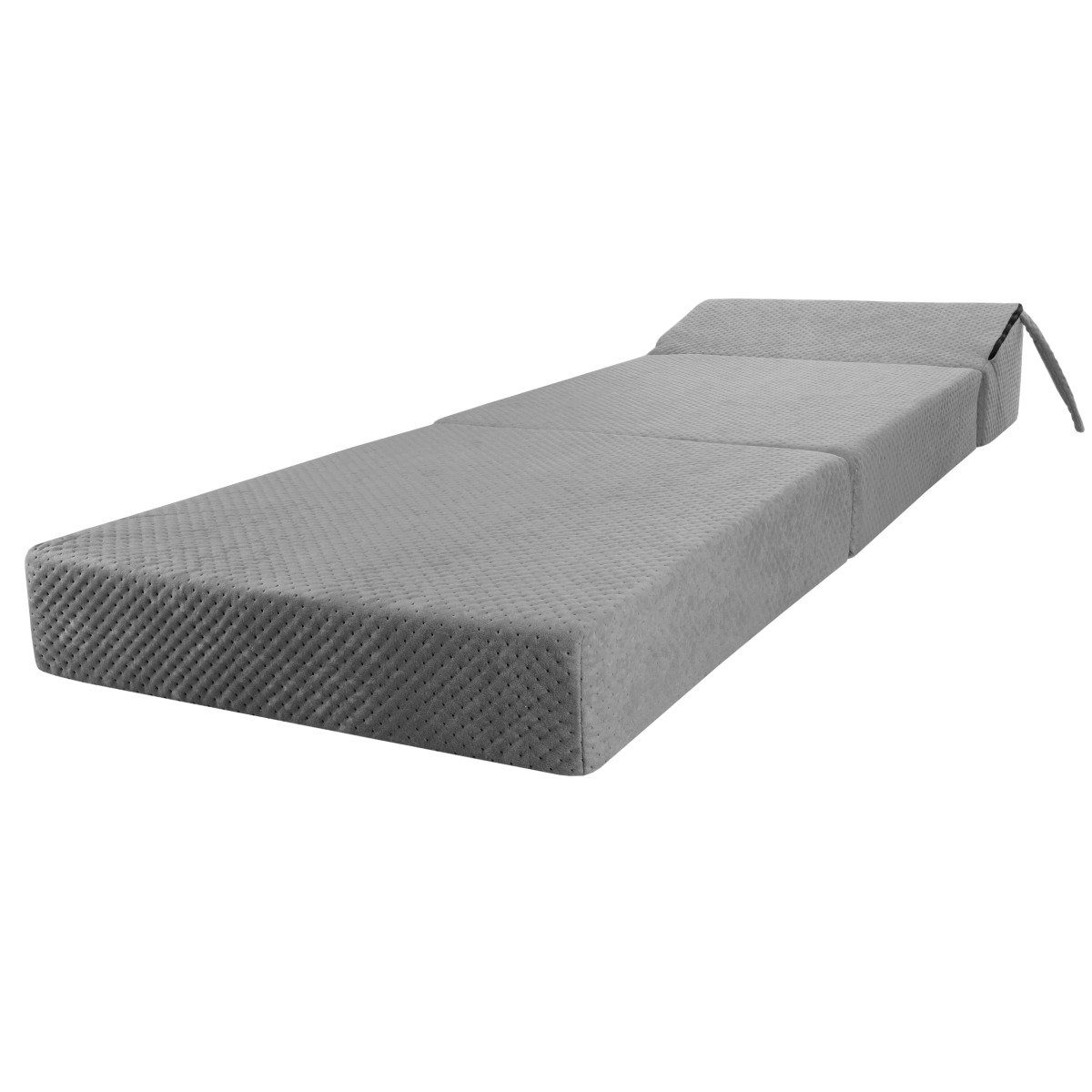 Stillerbursch Schlafsofa Schlafsessel Klappmatratze Conforto mit Kopfteil Grau