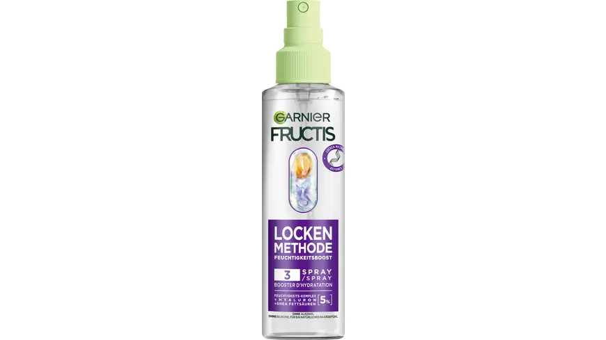 Garnier Fructis Locken Methode Feuchtigkeitsboost Spray 150 ml