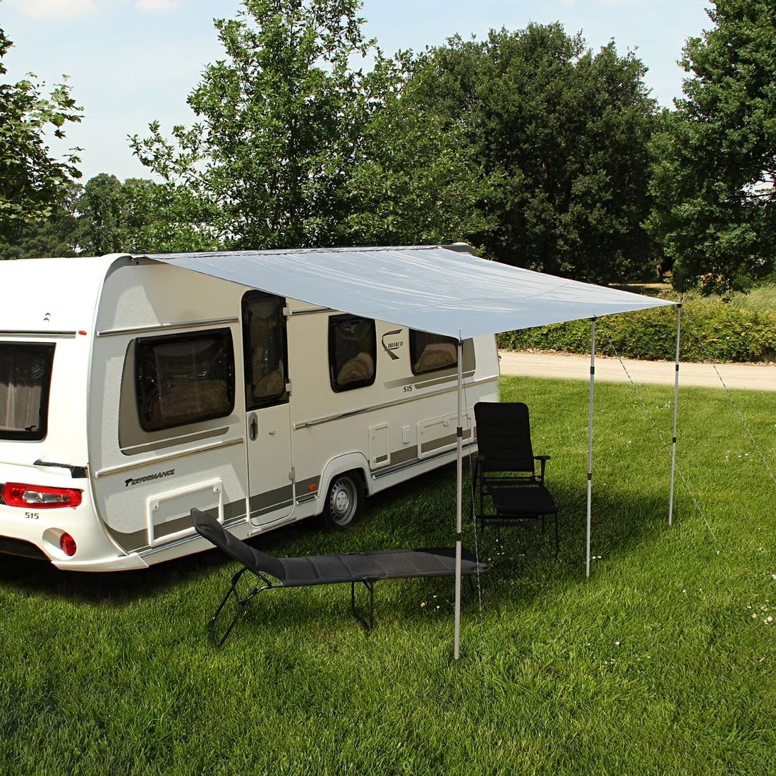 yourGEAR Sonnensegel yourGEAR Wohnwagen Sonnensegel Caravan Tarp 4 x 2,4 m Sonnendach