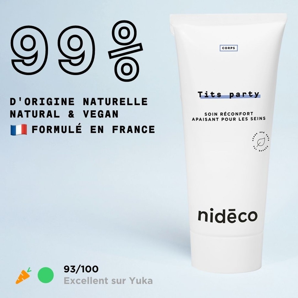 nidéco Tits Party Soin réconfort apaisant pour les seins