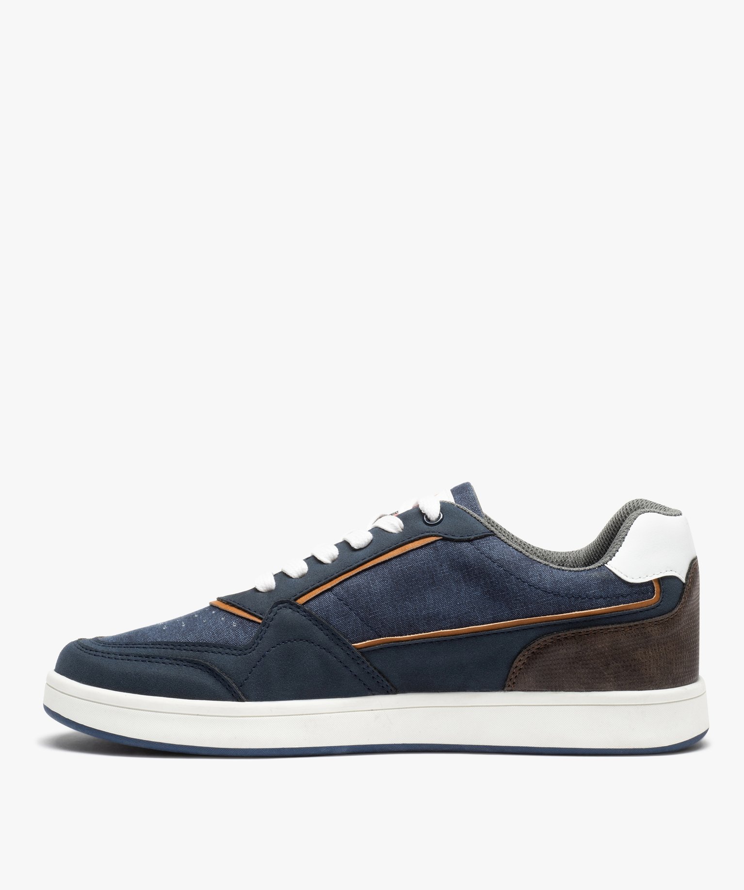 Baskets homme casual en toile - Lee Cooper marine | GEMO