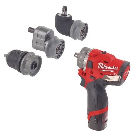 Milwaukee 4933464138 M12 FPDXKIT-202X Akumulatorski kompaktni vijačnik 12V 2,0Ah