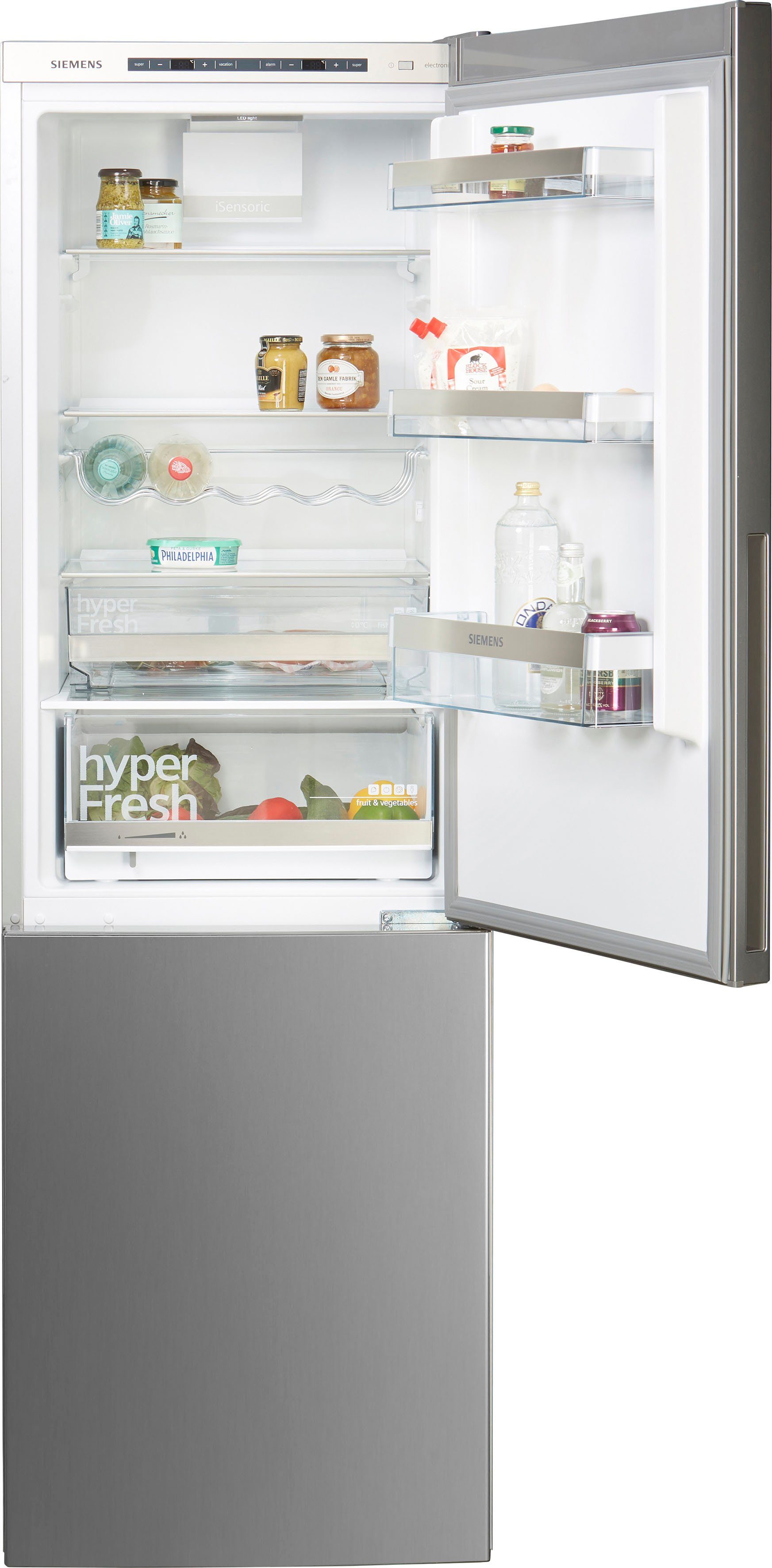SIEMENS Kühl-/Gefrierkombination KG36EALCA, 186 cm hoch, 60 cm breit