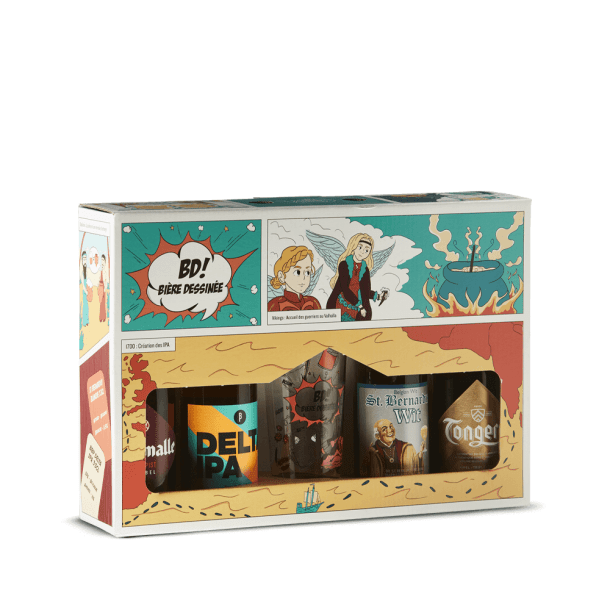 Coffret Bière Dessinée