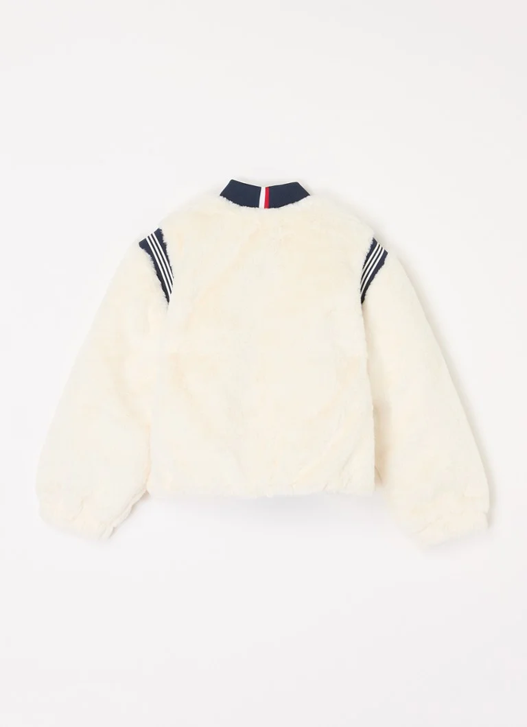 Jachetă bomber din piele ecologică matlasată Tommy Hilfiger