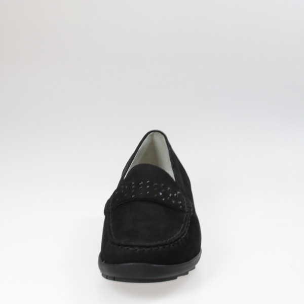 WALDLÄUFER Klassische Slipper schwarz Hanin