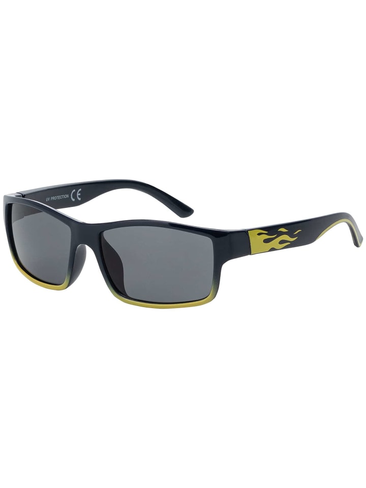 BEZLIT Kinder Sonnenbrille in Schwarz-Gelb günstig kaufen onesize