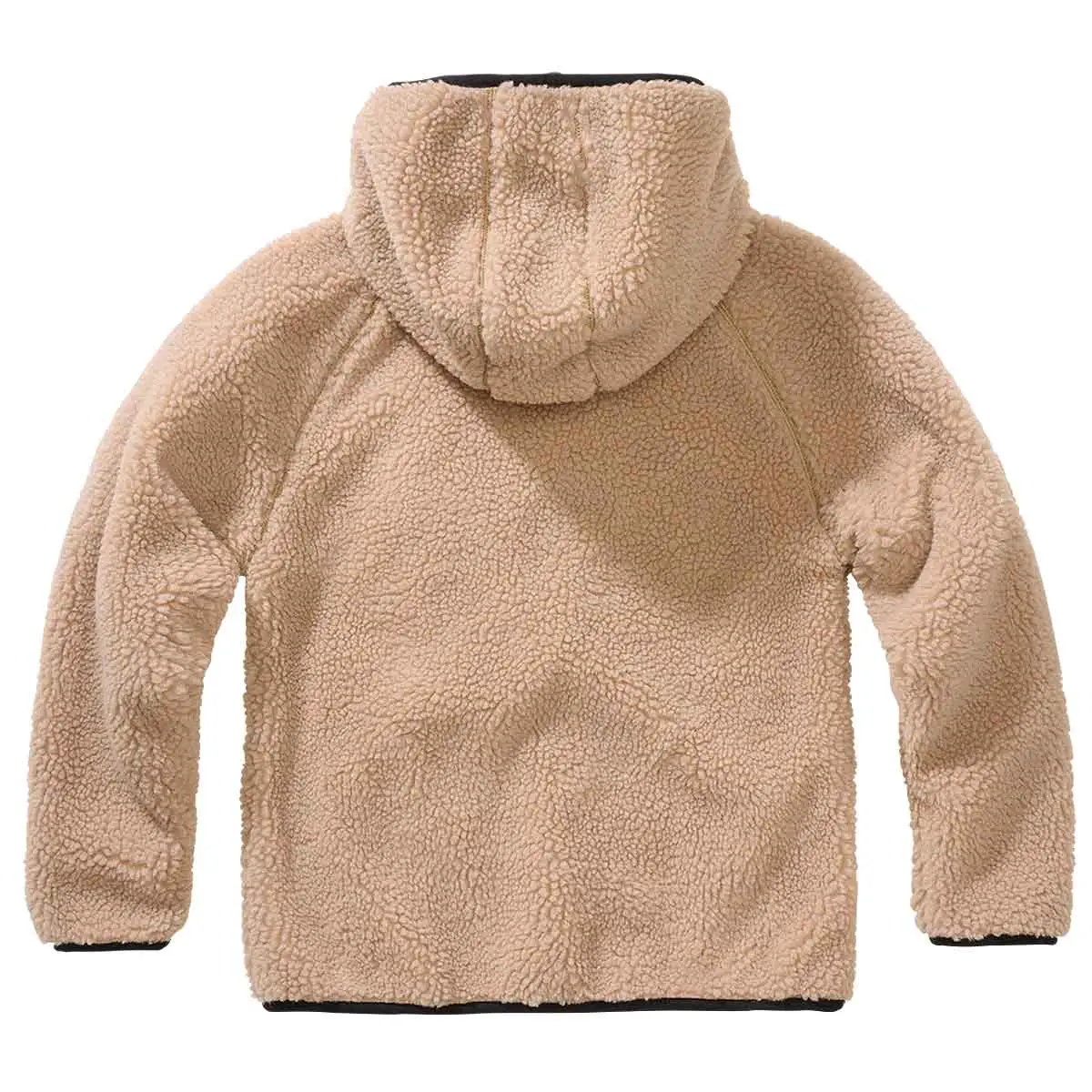 Kinder Teddyfleece Jacke beige