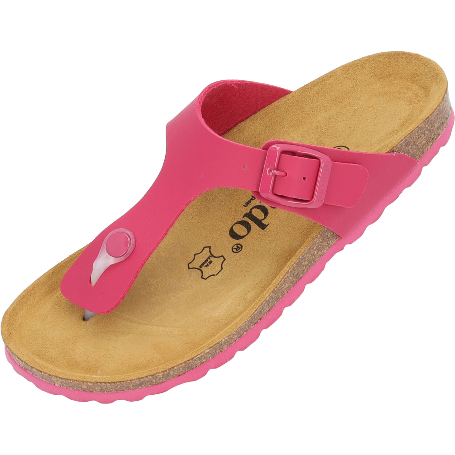 Palado Kos Matt, Zehentrenner, Damen, Pink