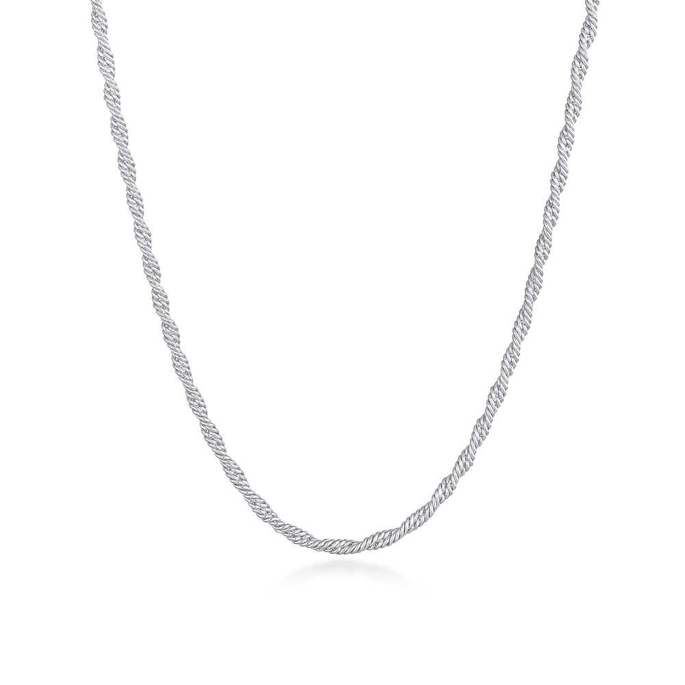Elli PREMIUM Elli PREMIUM Collier Collier de cordon pour dames Twisted Bold Look Trend Blogger Bijoux