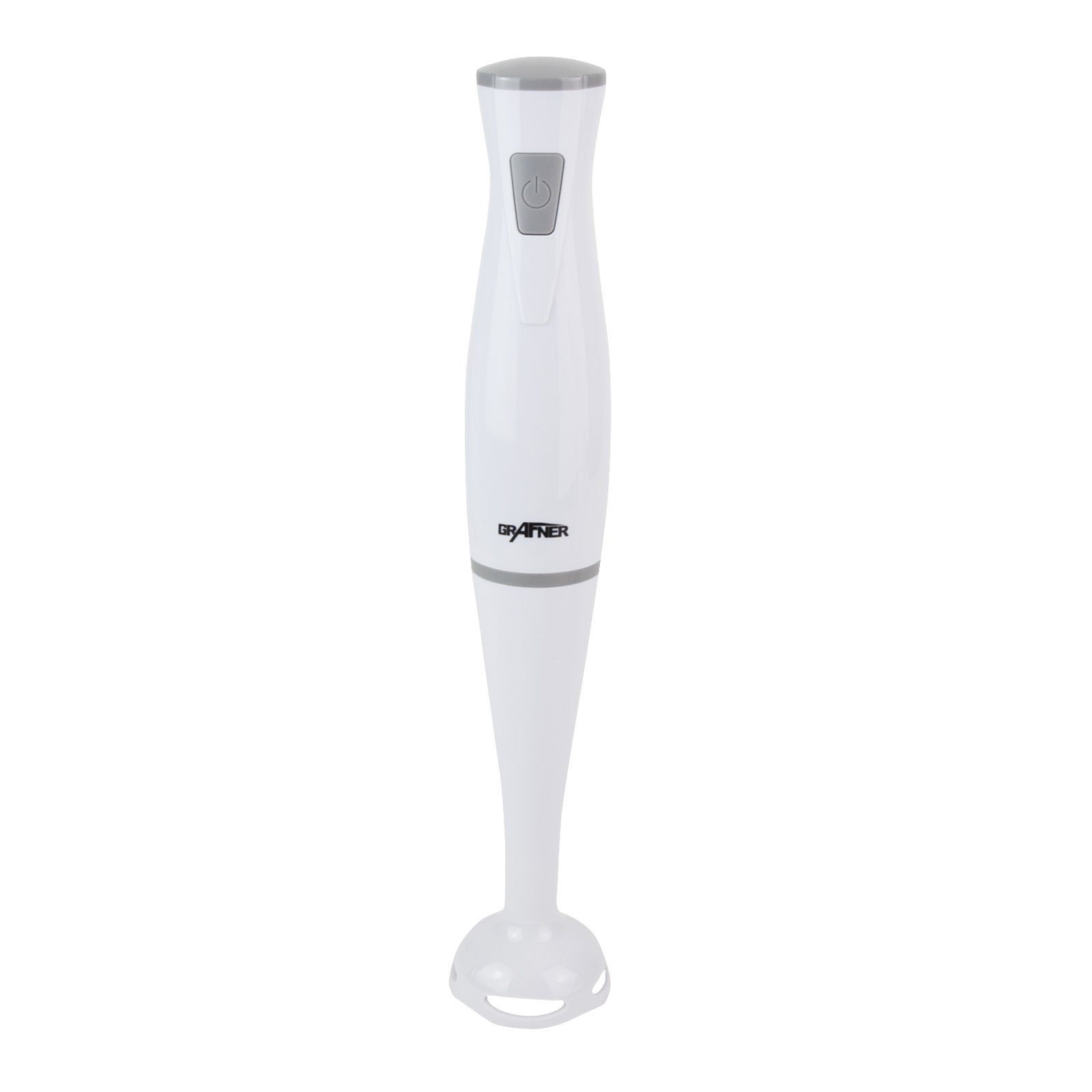 Grafner Stabmixer Stabmixer Set 4 in 1 Stabmixer, Pürierstab und Multi Zerkleinerer, 300 W, 1x Quirlaufsatz, 1x Mixbecher, 1x Pürieraufsatz