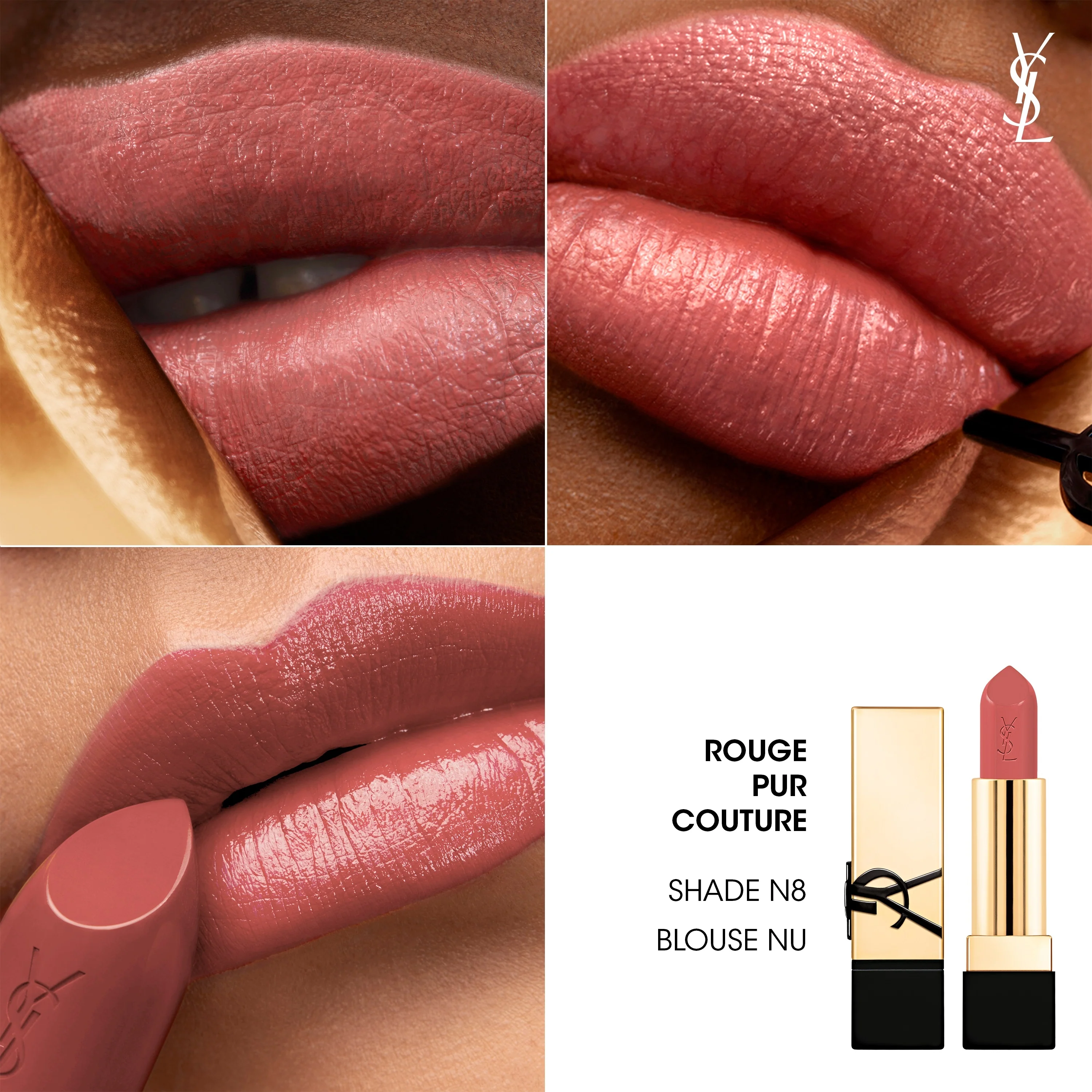 Rouge Pur Couture Lips - Ruj Satinat - Ruj de Buze