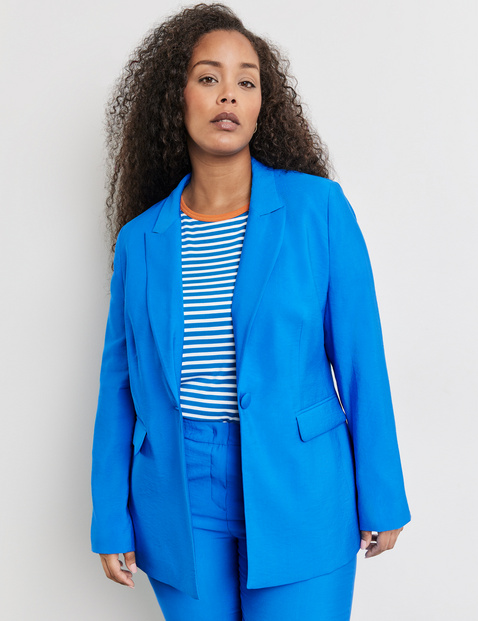 Blazer mit Pattentaschen