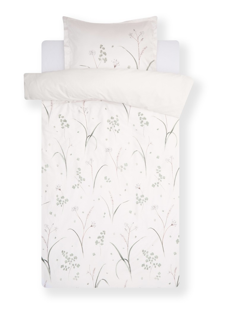 Vandyck Mellow Bloom cotton satin duvet cover set 200TC - includes pillowcase