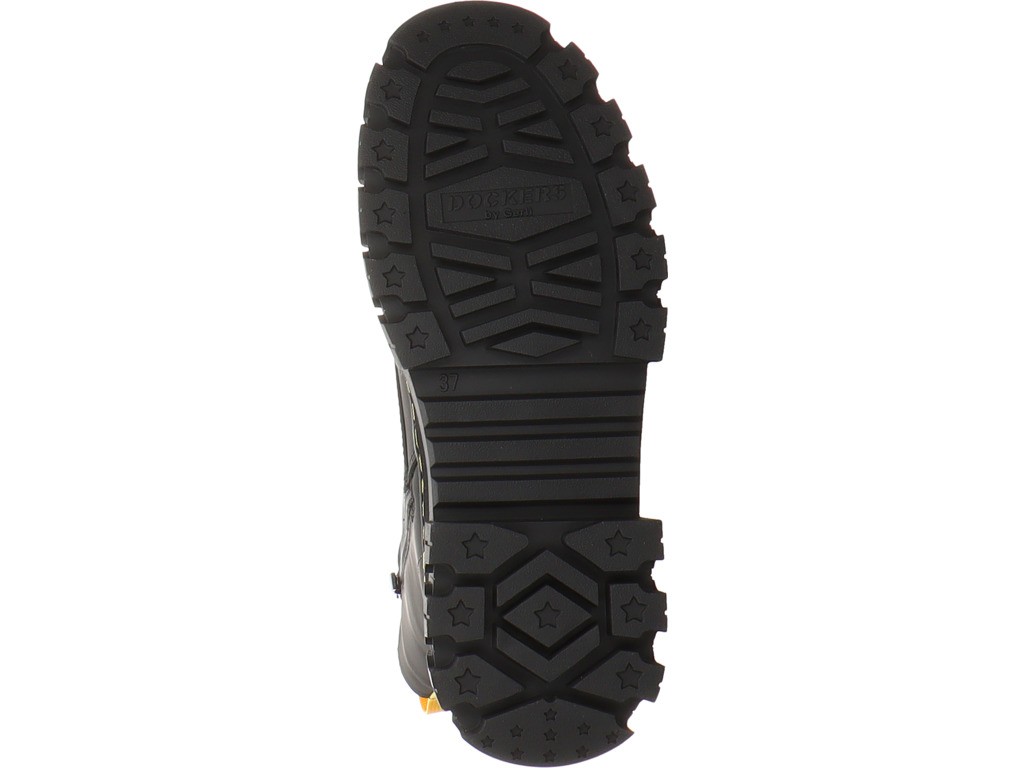 DOCKERS Winterstiefel schwarz