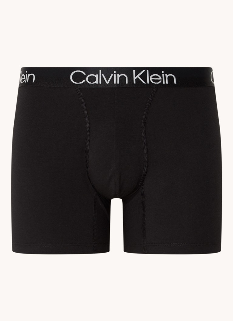 Calvin Klein Boxer Shorts with logo waistband in a 3-pack