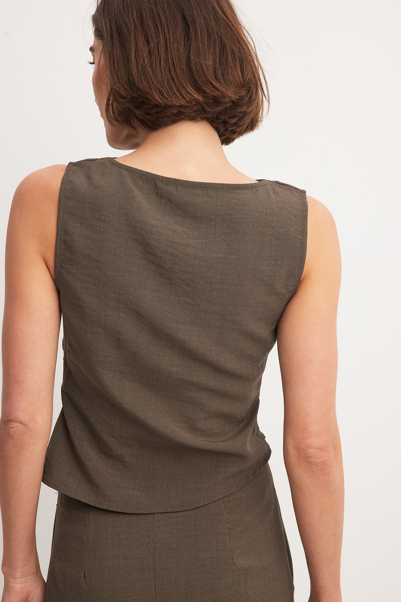 Top mit Faltendetail