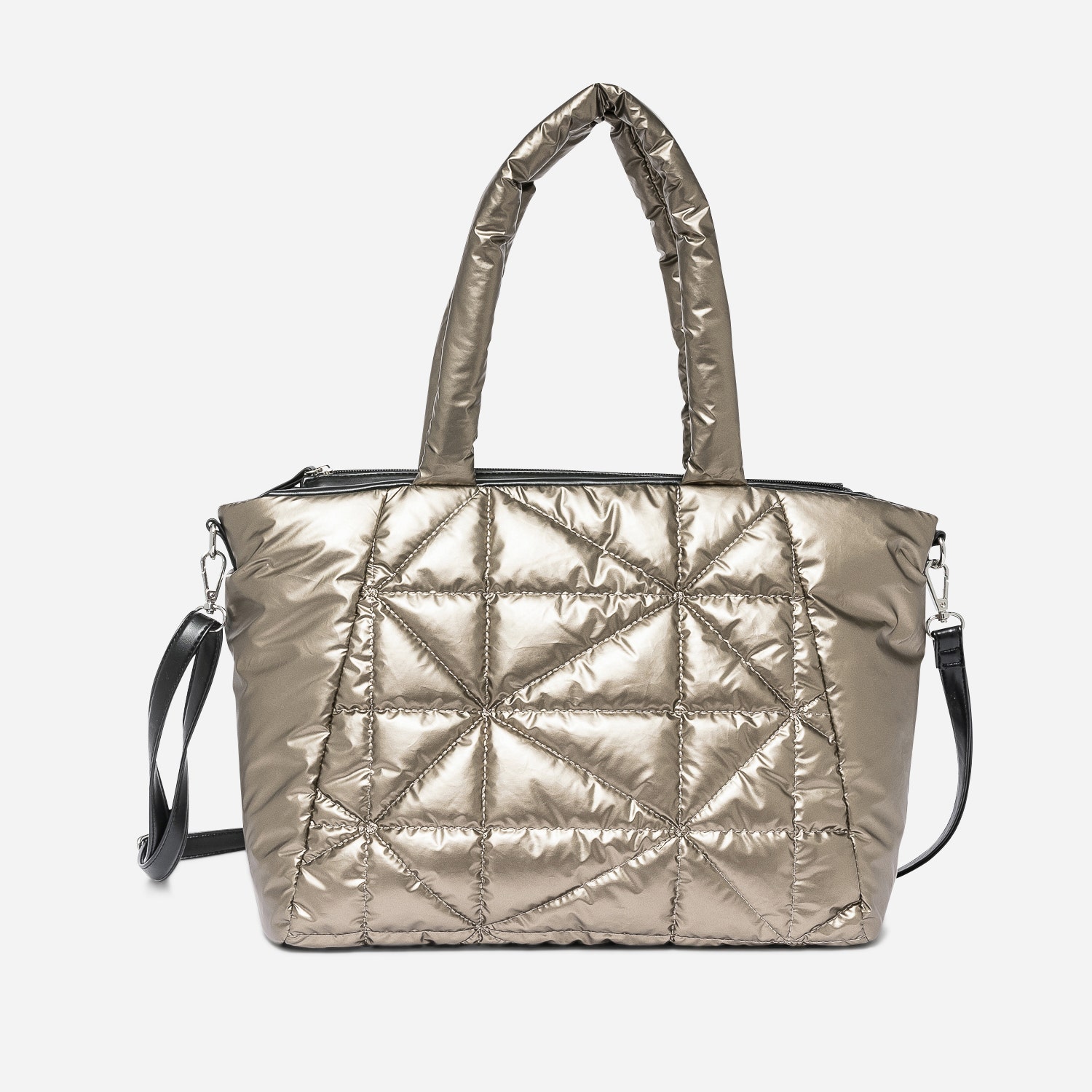 Sac à main TEXTO matelassé bronze