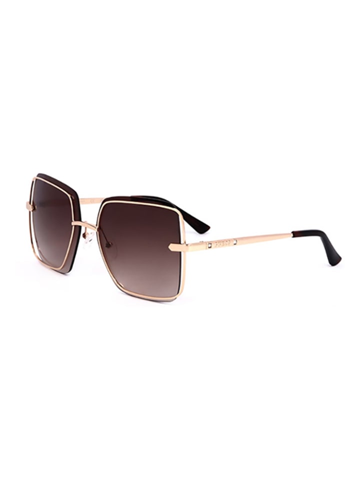 Guess Damen-Sonnenbrille in Gold günstig kaufen 60
