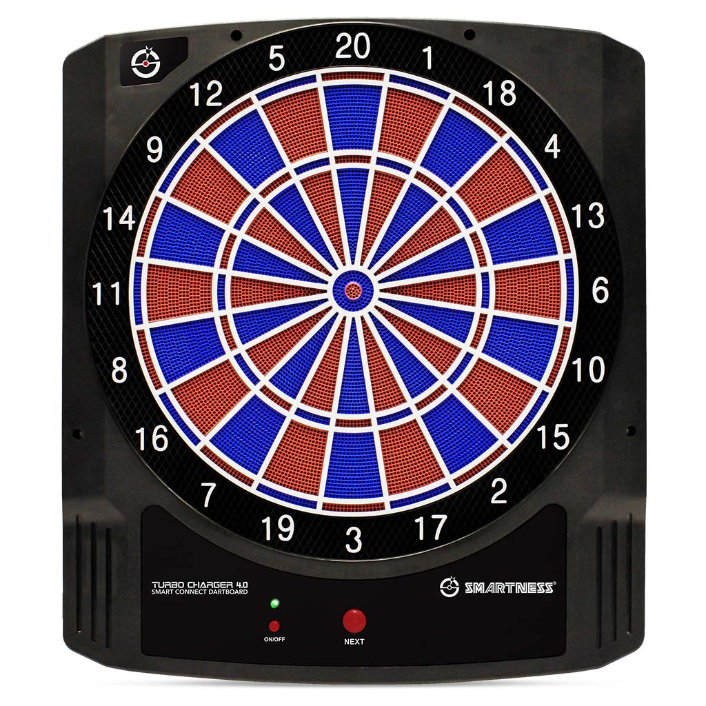Carromco SMARTNESS ELEKTRONIK DARTBOARD TURBO CHARGER 4.0, 2-LOCH ABSTAND