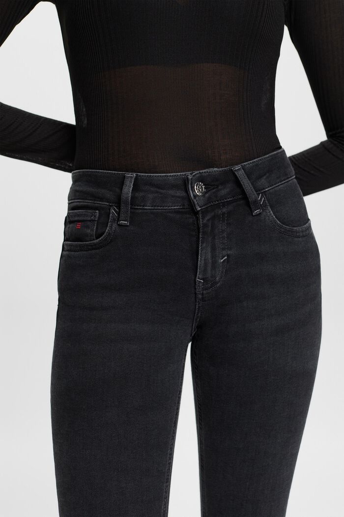 Skinny Jeans mit mittlerer Bundhöhe
