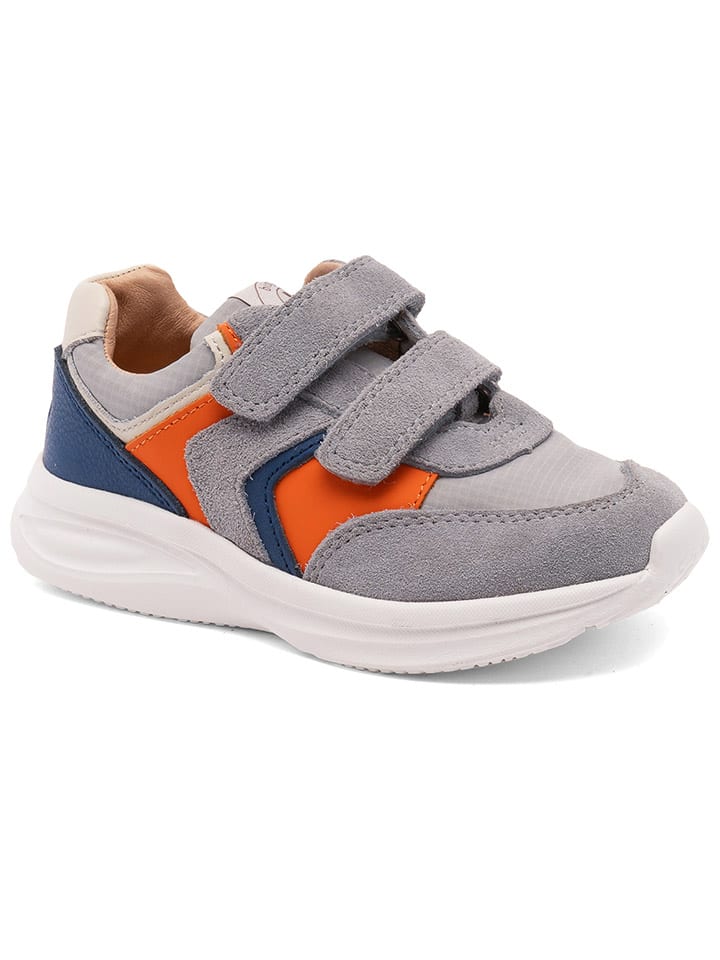 bisgaard Sneakers in Grau/ Blau/ Orange günstig kaufen